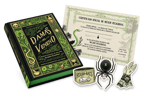 Las Damas del Veneno con certificado y regalos exclusivos